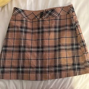 Express Pleated Mini Skirt